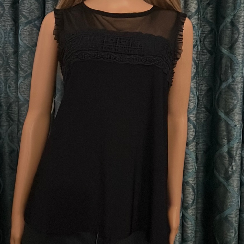 Navy Blue Blouse